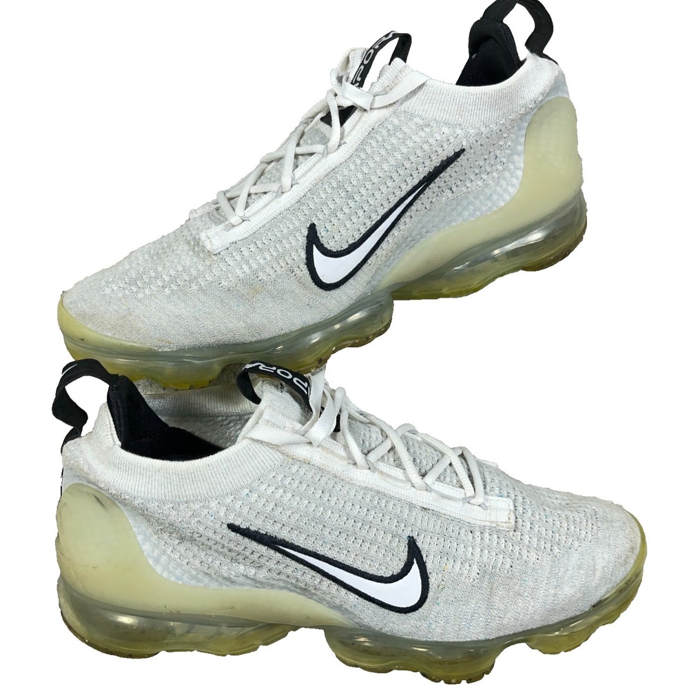 Nike Air VaporMax 2021 Flyknit Men's Shoes White DH4084 100 Size 9